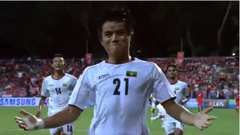 Hạ U23 Singapore, U23 Myanmar giành điểm số tuyệt đối sau 2 lượt trận