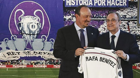 Perez ca ngợi Benitez là người đàn ông của ngôi nhà Madrid