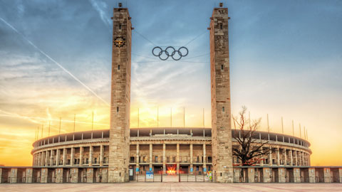 Sân Olympic tại Berlin: Háo hức cho lần đầu