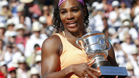 Serena Williams vô địch Roland Garros 2015