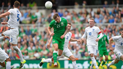 CH Ireland 0-0 Anh: Tiệc nhạt của Roy Hodgson