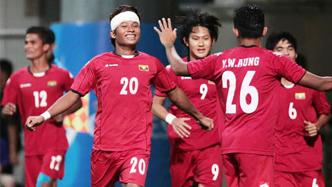Thắng đậm Philippines 5-1, Myanmar ghi danh ở bán kết