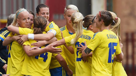 03h00 ngày 9/6: Thụy Điển vs Nigeria (nữ)