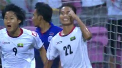 Hòa nghẹt thở U23 Campuchia 3-3, U23 Myanmar giành ngôi đầu bảng A