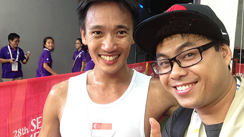 Blog SEA Games: Melvin, anh cũng là 'người hùng' của Singapore