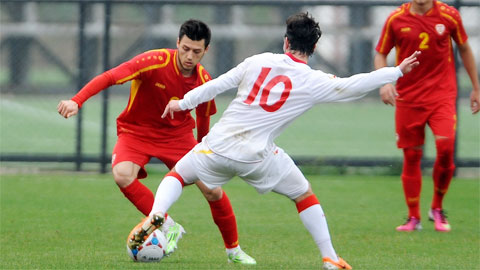 01h30 ngày 16/6: U21 Montenegro vs U21 Moldova