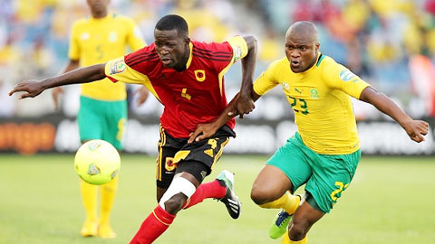 20h00 ngày 16/6: Nam Phi vs Angola