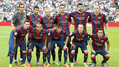 Tin giờ chót 16/6: Barca áp đảo Real trong đội hình hay nhất La Liga 2014/15