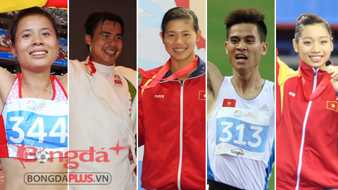 10 người hùng của Đoàn Thể thao Việt Nam tại SEA Games 28