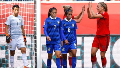 World Cup nữ 2015: Thua đậm Đức, Thái Lan trông mong ở điều thần kì