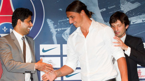 Ibrahimovic sang Qatar gặp chủ tịch PSG bàn về tương lai: Khi ta cần nhau