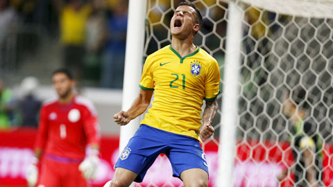 Vắng Neymar, cơ hội tuyệt vời cho Coutinho