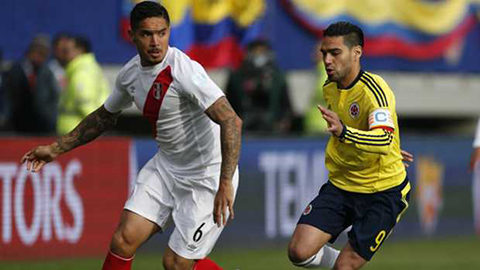 Hòa Colombia, Peru giành vé vào tứ kết Copa America