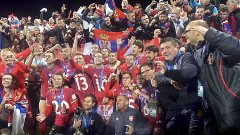 Serbia giành danh hiệu đầu tiên trong lịch sử: Mơ về "Thế hệ vàng"