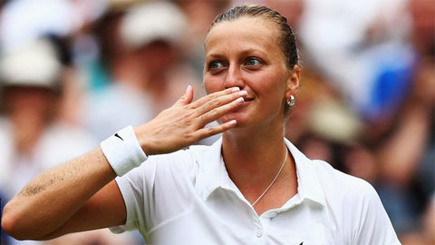 ĐKVĐ Wimbledon - Petra Kvitova ‘gặp hạn’