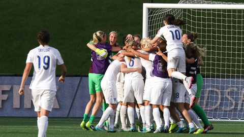World Cup nữ 2015: Anh & Mỹ giành vé tứ kết