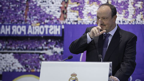 Benitez: 'Tôi chưa ấn định vị trí của Ronaldo và Bale'