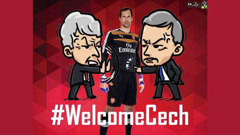 Cech gia nhập Arsenal: Lần đầu tiên Wenger ‘thắng’ Mourinho