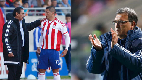 Trước trận Argentina - Paraguay: Diaz quyết 'đòi nợ' Martino