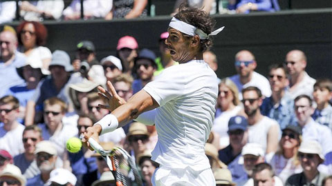 Bouchard và Halep bị loại, Nadal và Federer đi tiếp vào vòng 2 Wimbledon