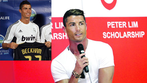 Đằng sau vụ bản quyền hình ảnh của Cristiano Ronaldo: Ronaldo muốn tiếp bước Beckham