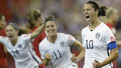 Bán kết World Cup nữ: Mỹ vào chung kết, Đức ra về tức tưởi