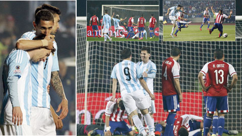 Argentina hủy diệt Paraguay 6-1: Hình bóng "Dream Team"