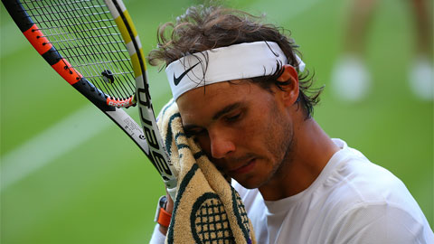 Ngược dòng bất thành, Nadal bị loại ngay ở vòng 2 Wimbledon