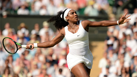 Thắng nhọc nhằn, Serena Williams tái ngộ cô chị Venus tại vòng 4 Wimbledon