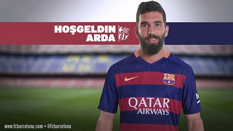 Barca thông báo chiêu mộ Ardan Turan với giá 'khủng'