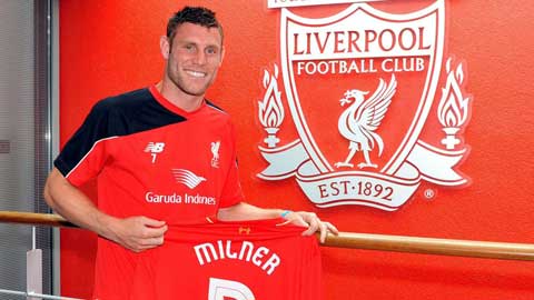 Milner đến Liverpool để thỏa mộng chơi tiền vệ trung tâm