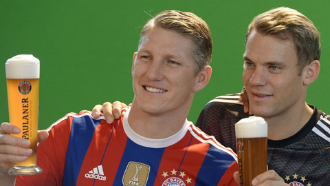 Cầu thủ Bayern hụt hẫng vì vụ chuyển nhượng Schweinsteiger