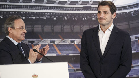 Real vội vàng tổ chức lễ chia tay Casillas: Perez và Real chữa thẹn