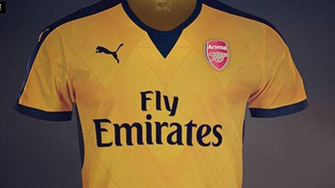 Arsenal công bố mẫu áo đấu sân khách tại Singapore