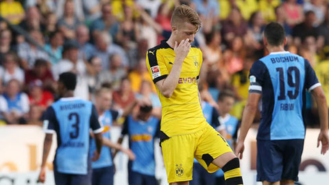 Giao hữu CLB: Dortmund thua đội bóng hạng Hai sau 3 chiến thắng liên tiếp