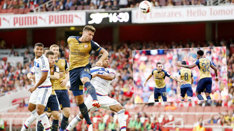 Arsenal tại Emirates Cup: Điểm sáng trên hàng công