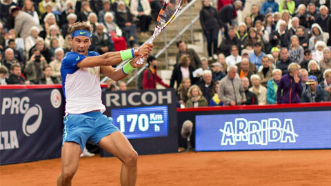 Nadal ‘hút chết’ ở Hamburg Open