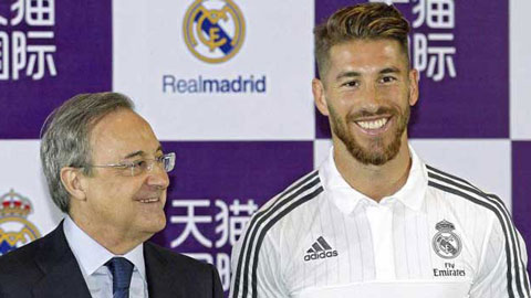 Ramos gia hạn hợp đồng với Real đến 2020