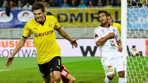 Lượt đi vòng sơ loại thứ 3 Europa League: HLV Tuchel ra mắt Dortmund với chiến thắng