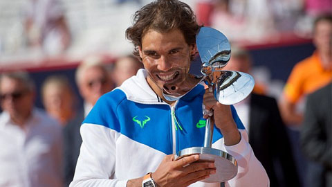 Nadal vô địch Hamburg Open, xác lập kỷ lục mới