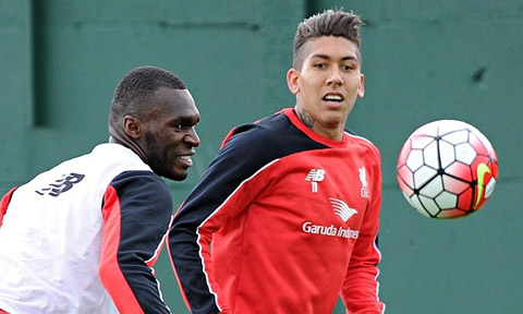 Bộ đôi cầu thủ tấn công của Liverpool, Firmino và Benteke