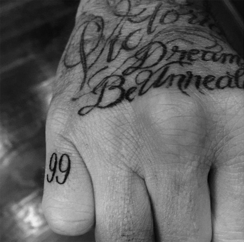 Giải mã 40 hình xăm trên cơ thể David Beckham