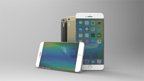 iPhone 7 concept màn hình không viền, dùng kính Gorilla Glass 4