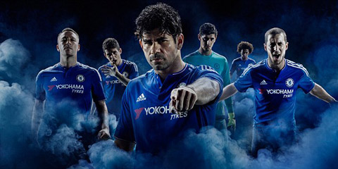 Mẫu áo đấu bắt mắt của Chelsea