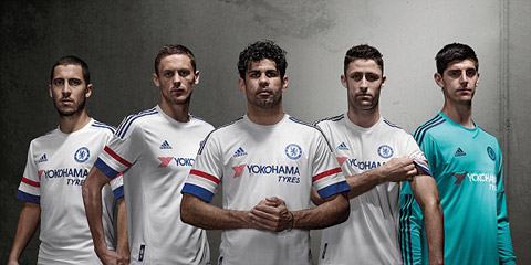Mẫu áo đấu sân khách của Chelsea