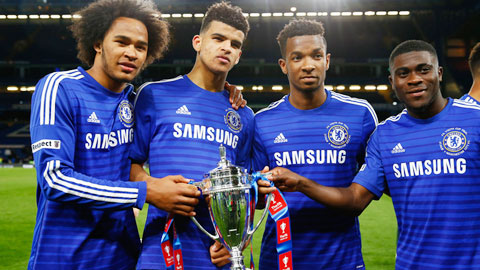 Chelsea sở hữu nhiều tài năng trẻ triển vọng nhưng ít được Mourinho sử dụng