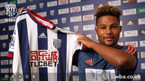 Gnabry cập bến West Brom tới cuối mùa giải