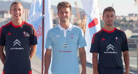 Tranh phục mới của Celta Vigo lấy cảm hứng từ bộ cánh mà đội bóng này từng sử dụng trong những năm 80 của thế kỷ trước