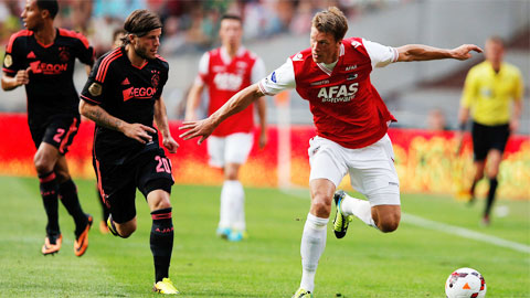 17h30 ngày 9/8: AZ Alkmaar vs Ajax