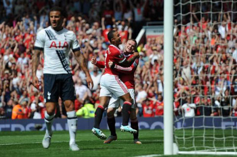 Kyle Walker đã có một ngày thi đấu ấn tượng, nhưng chính anh lại là người đá phản lưới nhà khiến Tottenham để thua M.U 0-1 tại Old Trafford